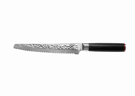 KOTAI Pakka Couteau à Pain Damascus 200 mm