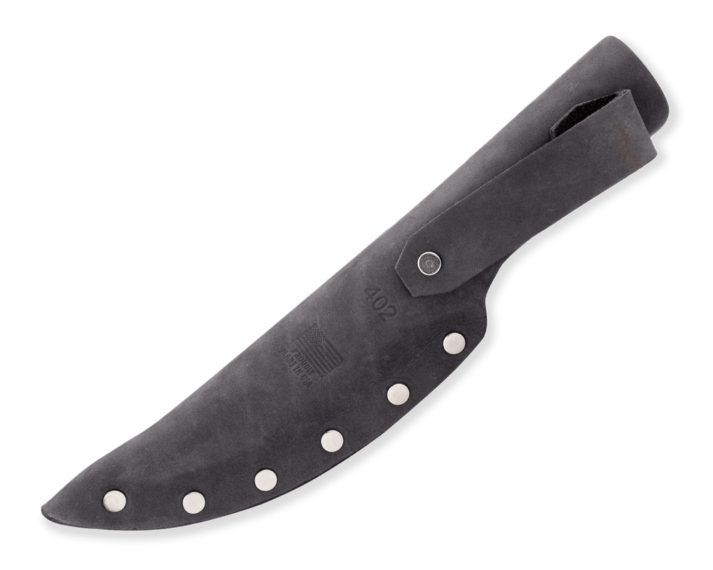 Buck AKONUA BLACK BURLAP MICARTA 402BKSLE - Limited Edition