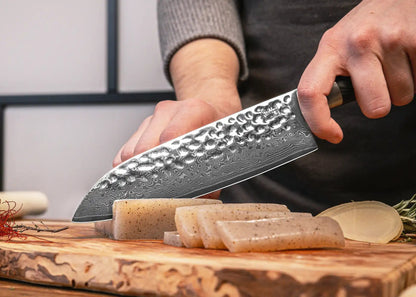 KOTAI Pakka Santoku Damascus 180 mm