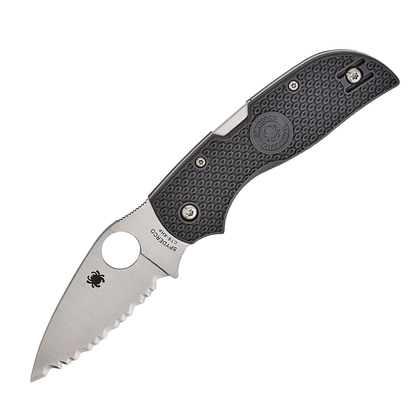 Spyderco CHAPARRAL FRN GRAY SERRATED XHP