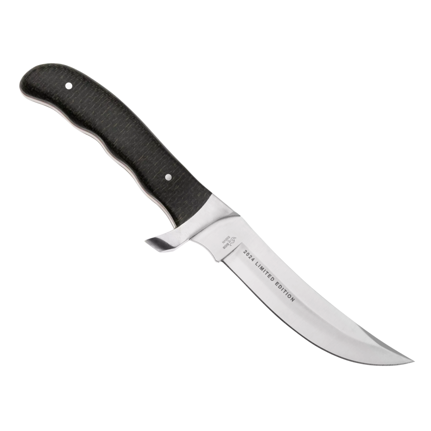 Buck AKONUA BLACK BURLAP MICARTA 402BKSLE - Limited Edition