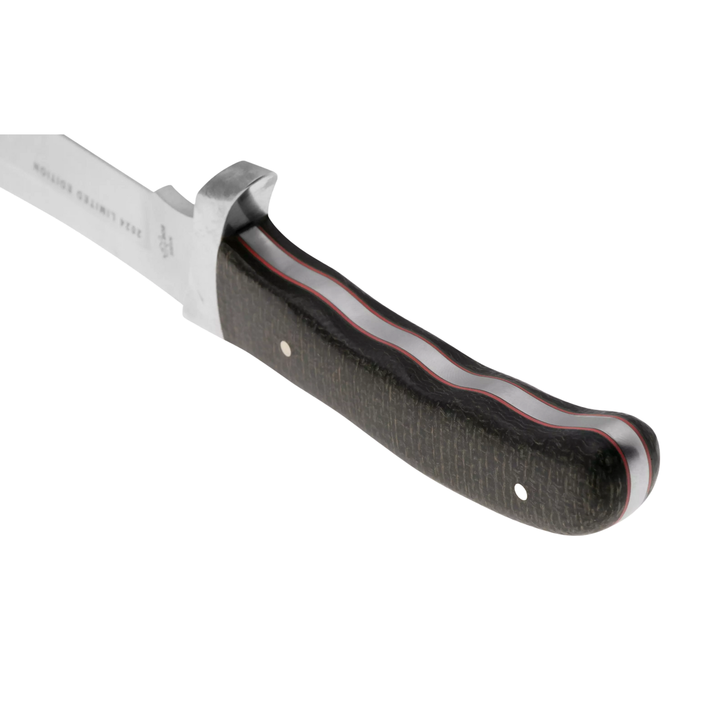 Buck AKONUA BLACK BURLAP MICARTA 402BKSLE - Limited Edition