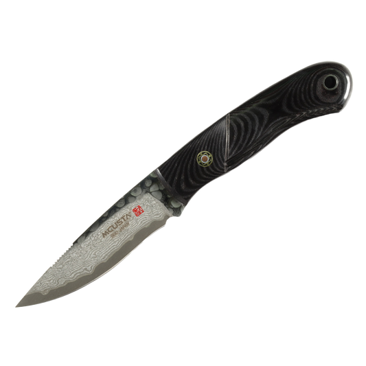 Mcusta SPORT 100 Black Micarta Damascus MC-231DB