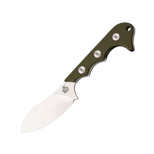 QSP Knife NECKMUK G-10 QS125-C Green