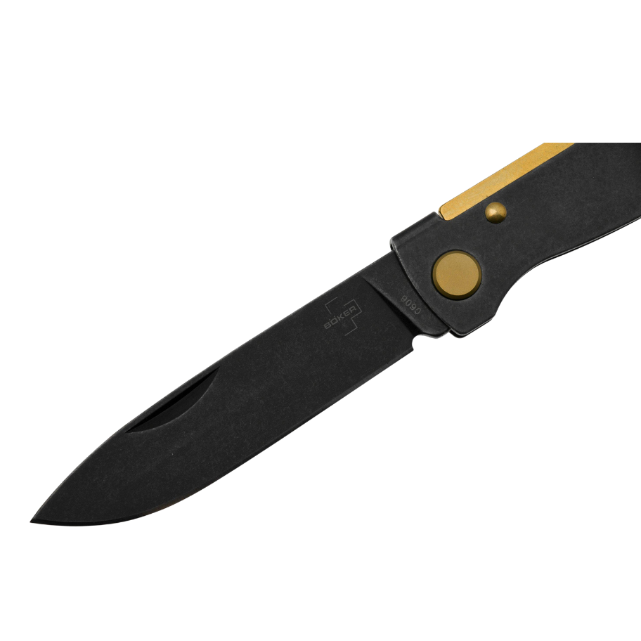 Böker Plus Atlas Stonewash Brass – Must