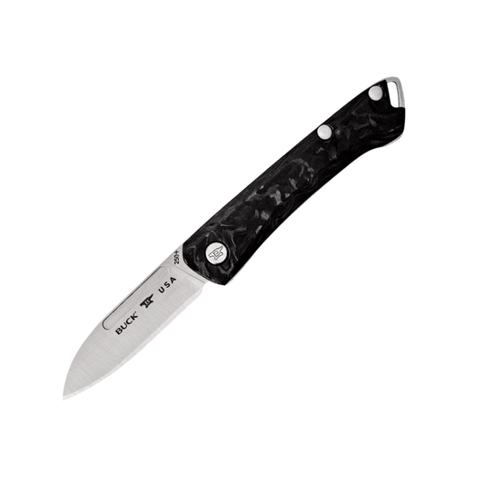 Buck Saunter Marbled Carbon Fiber 250CFSLE Limited Edition