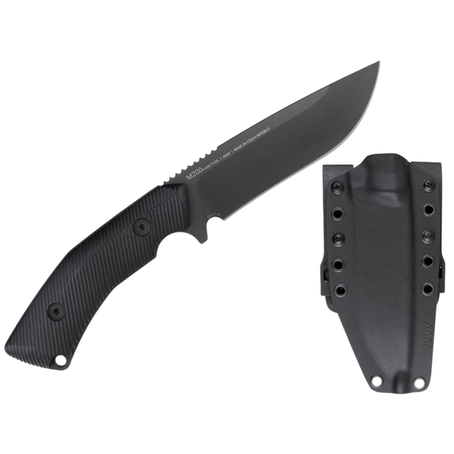 ANV M200 HT - DLC Black/Kydex Sheath