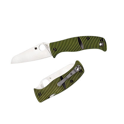 Spyderco CARIBBEAN G-10/LC200N PLAIN SHEEPFOOT C217GPSF