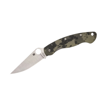 Spyderco MILITARY G-10 CAMO PLAIN C36GPCMO2