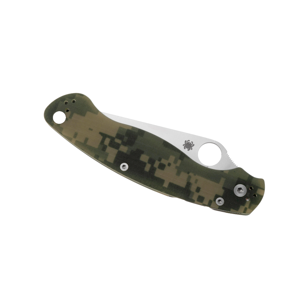 Spyderco MILITARY G-10 CAMO PLAIN C36GPCMO2