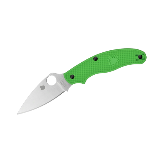 Spyderco UK Penknife Salt Green LC200N C94PGR