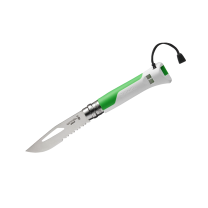 Opinel Outdoor N°08 Inox "Fluo Vert"